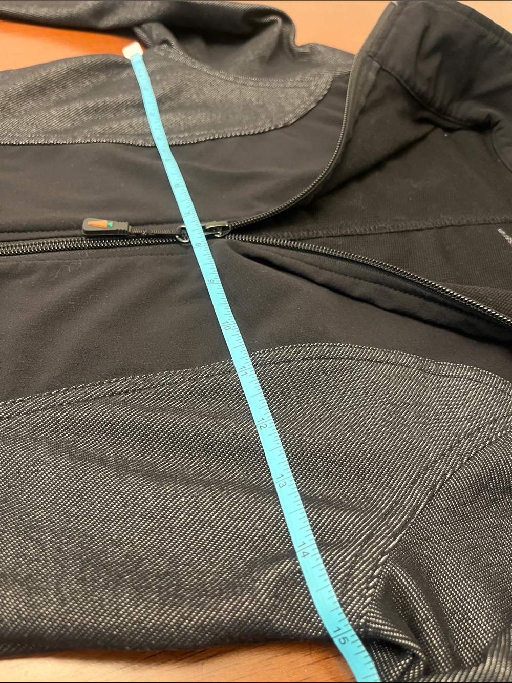 Kerrits Black and Gray Two-Tone Zip Front Riding Jacket - Picture 6 of 9
